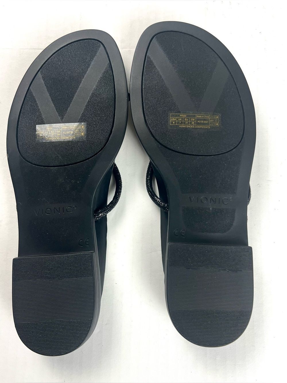 Vionic Prism Rhinestone Strappy Sandals - Picture 6 of 7